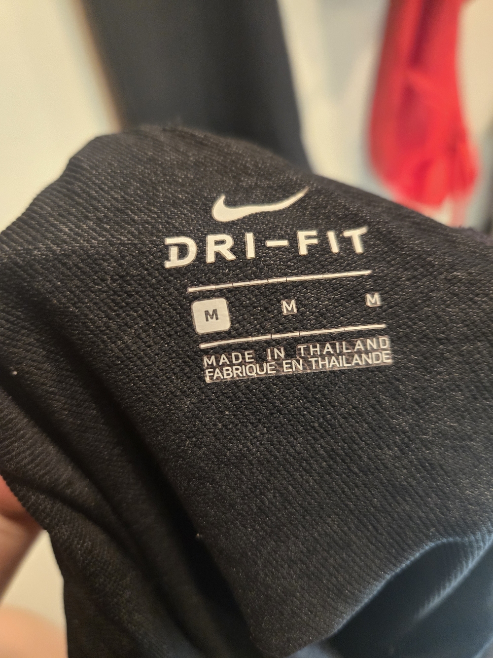 Nike Women's Dark Gray Shorts with Pink Waistband - Picture 9 of 10